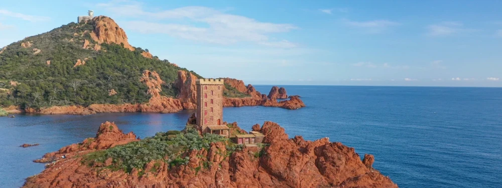 Visiter Ile d'Or - Sémaphore - Cap Dramont - Saint-Raphaël