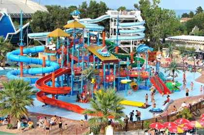 Aquasplash à Antibes, Côte d'Azur