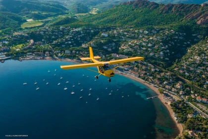 Vol en ULM au dessus de Agay, Var
