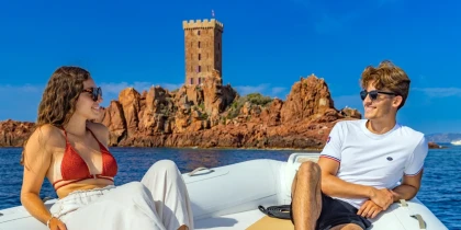 Sortie bateau privative île d'Or