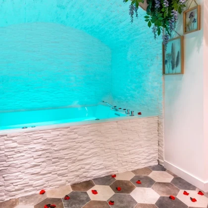 Chambre avec jacuzzi Saint-Valentin