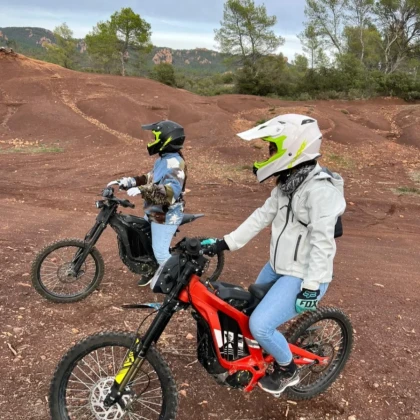 Moto tout terrain Côte d'Azur