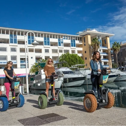 Balade segway à Port Fréjus
