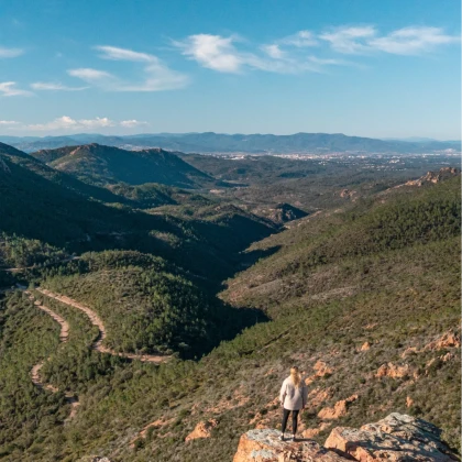 Sentiers de randonnée massif de l'Estérel