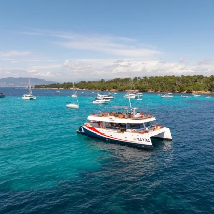 Catamaran excursion Lerins islands