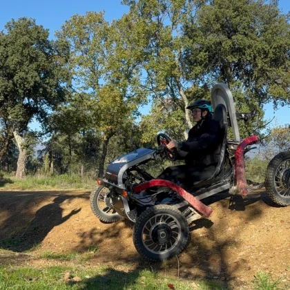 Swincar off-road excursion in the Var
