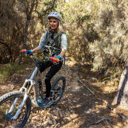 Rental electric scooter off-road Var