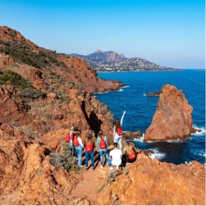 Cap Dramont trail Saint Raphael