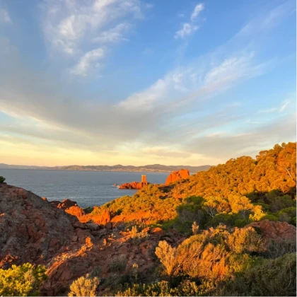 Coastal path Ile d'Or