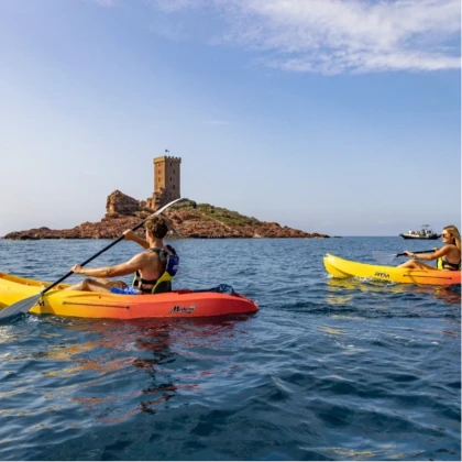 Kayak ile d'or