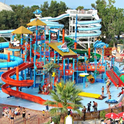sortie scolaire au parc aquatique Aquasplash Antibes près de Nice