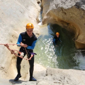 canyoning côte d'azur
