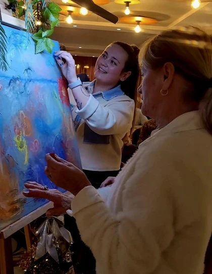 Animation: Participatory Live Painting - Expérience Côte d'Azur