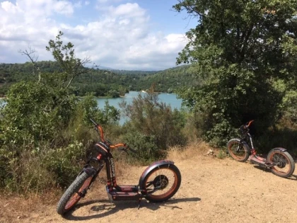 All-terrain electric scooter ride - near Fréjus - Expérience Côte d'Azur