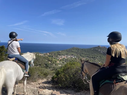 Panoramic Ride, for beginners with sea view – Saint-Raphaël (Estérel) - Expérience Côte d'Azur