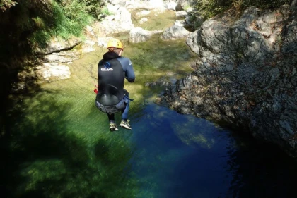 Guided Canyoning in the Vesubie valley with waterfalls, jumps, and natural pools - Expérience Côte d'Azur