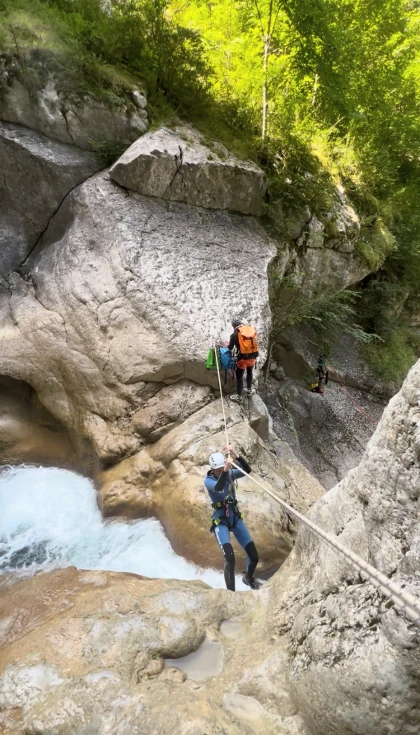 Sporty Canyoning: Saint Auban - Expérience Côte d'Azur
