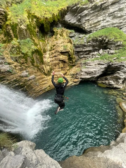 Canyoning Technique: La Lance - Expérience Côte d'Azur