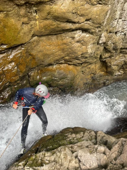 Canyoning Technique: La Lance - Expérience Côte d'Azur
