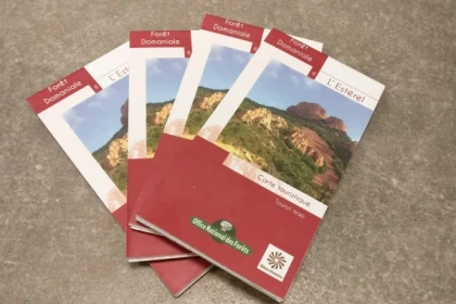 National Forestry Organization map - Esterel State Forest - Expérience Côte d'Azur