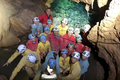 Speleology - Cave of La Mescla - Expérience Côte d'Azur