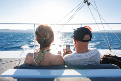 Departure St Raphaël - Sunset - Cap Dramont & Ile d'Or - Expérience Côte d'Azur