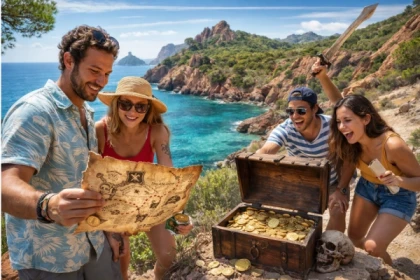 outdoor escape game: BLACKBEARD'S TREASURE - Expérience Côte d'Azur