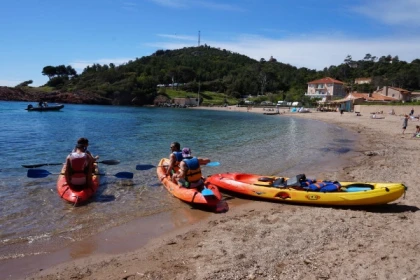 Sortie kayak avec guide calanques de l'Estérel