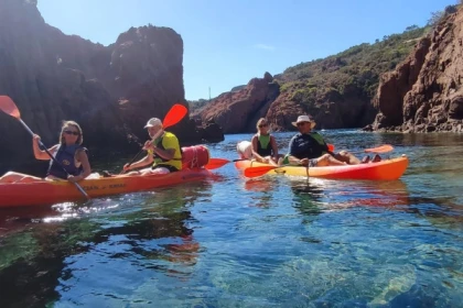 Excursion encadrée en Kayak-Estérel-Agay-Saint Raphael - app.name