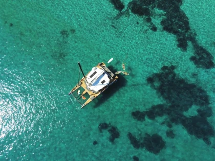 Catamaran day trip to Cap Taillat Departure from Cavalaire - SPECIAL OFFER - Expérience Côte d'Azur