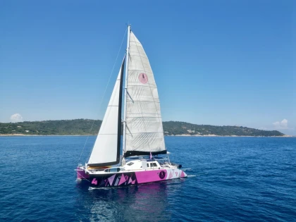 Catamaran day trip to Cap Taillat Departure from Le Lavandou - PROMO - Expérience Côte d'Azur