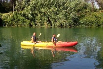 Rental kayak 2 seats - Argens River - Expérience Côte d'Azur