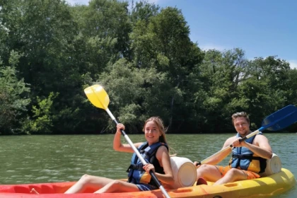 Rental kayak 2 seats - Argens River - Expérience Côte d'Azur