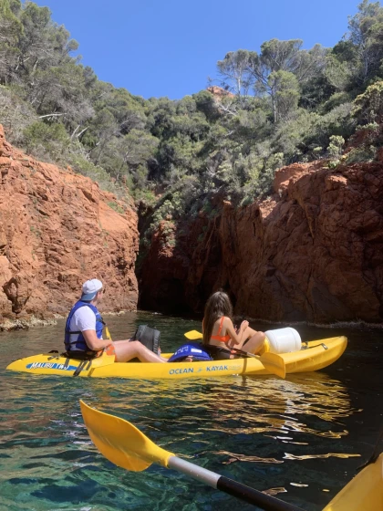Kayak rental - Boulouris - Expérience Côte d'Azur