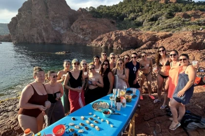 BIG SOUVENIR - OFFRE GROUPES combo Koh-Lanta + Apéro paddle - Expérience Côte d'Azur