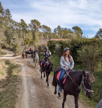 Pony/Horse Riding Introduction with Lake View - Expérience Côte d'Azur