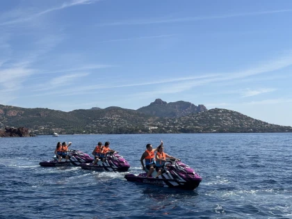 Jet Ski Tour 2h30: From Fréjus to Cannes via the Estérel Calanques - Expérience Côte d'Azur