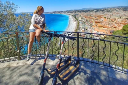 Electric scooter guided tour in Nice - PROMO - Expérience Côte d'Azur