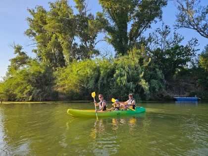 kayak famille rivière Fréjus