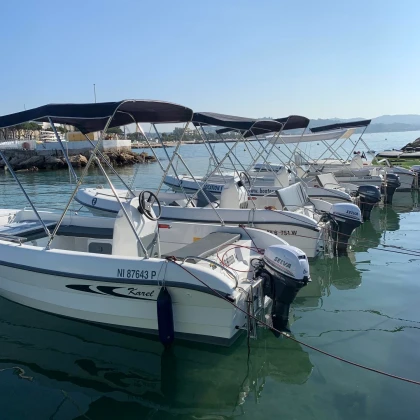Licence-free boat rental Lerins Islands Cannes