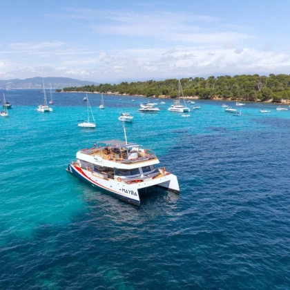 Catamaran excursion to Lerins islands from Nice
