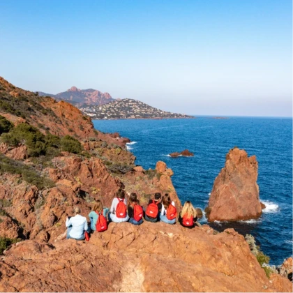 Cap Dramont Saint-Raphael - visit golden island ile d'or