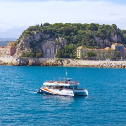 Boat trip French riviera