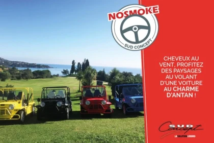 Ride abroad a No Smoke - Sud Concept - Expérience Côte d'Azur