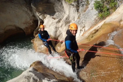Rappel Canyoning gorges du loup