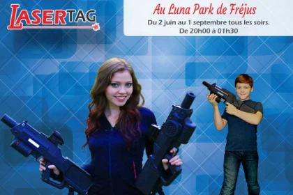 Lasergame - Luna park Fréjus - Expérience Côte d'Azur