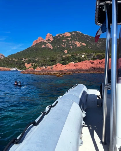 Golden Island snorkeling and boat trip - Expérience Côte d'Azur