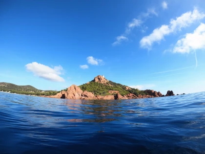 Golden Island snorkeling and boat trip - Expérience Côte d'Azur