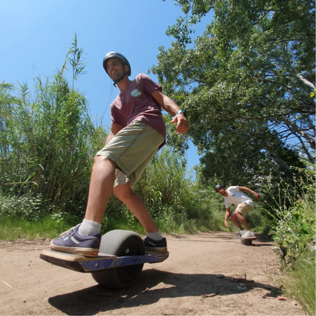 skateboarding off-road onewheel var