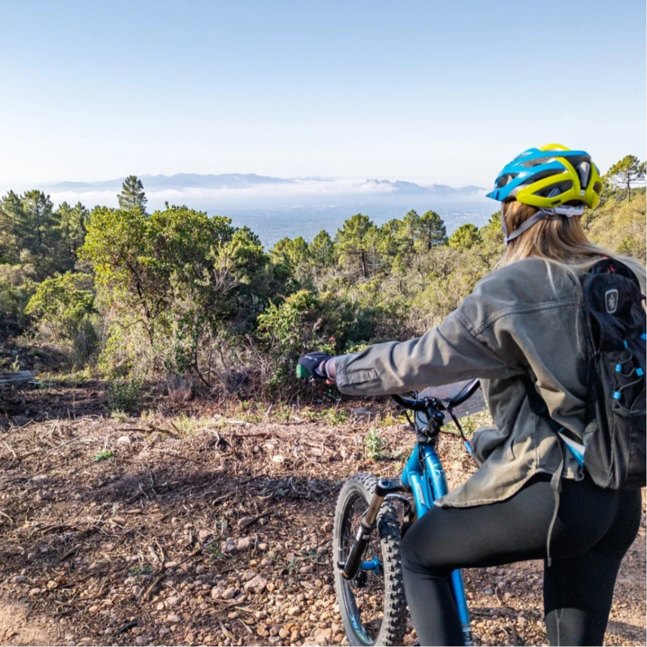 Electric scooter off-road tour PACA